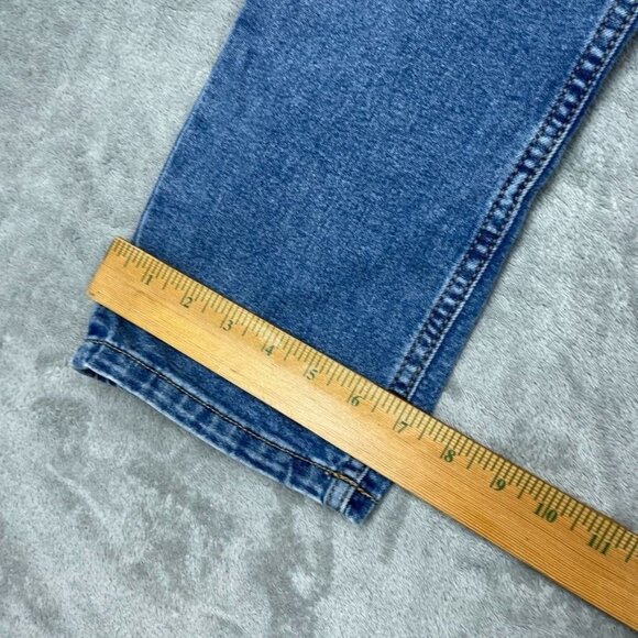 Izod Mens Comfort Stretch Straight Jeans Size 30x29 Medium Wash Denim a0592 - Picture 2 of 10